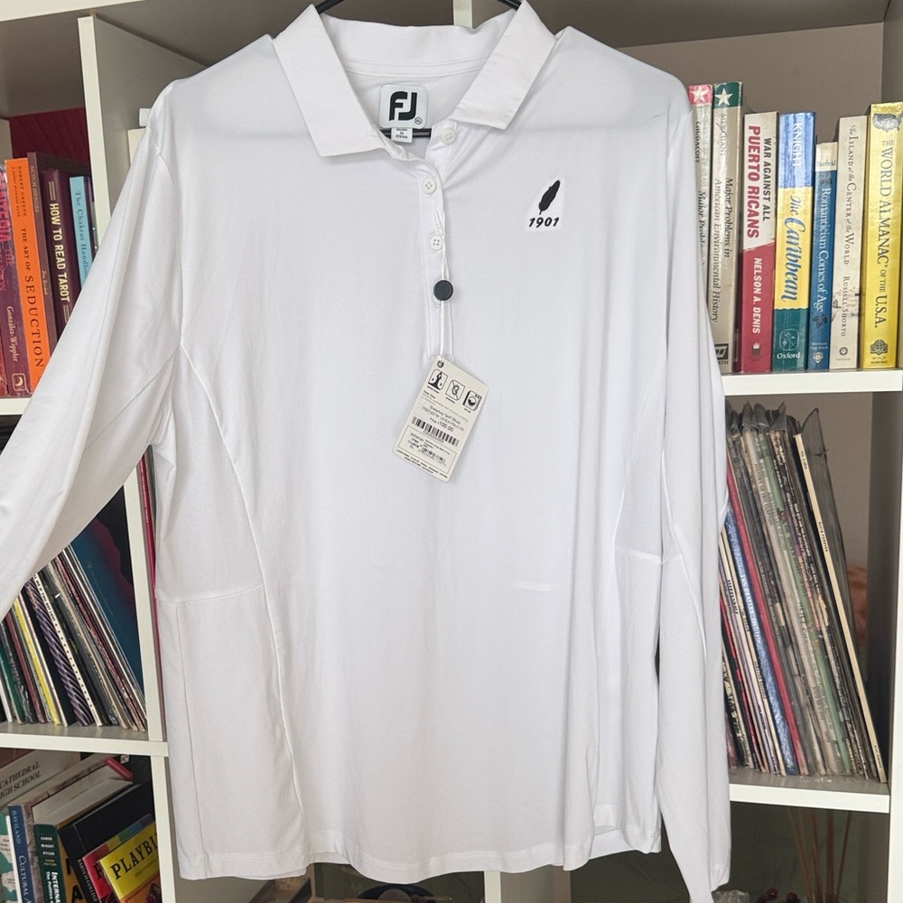 FootJoy Classic White Polo Shirt